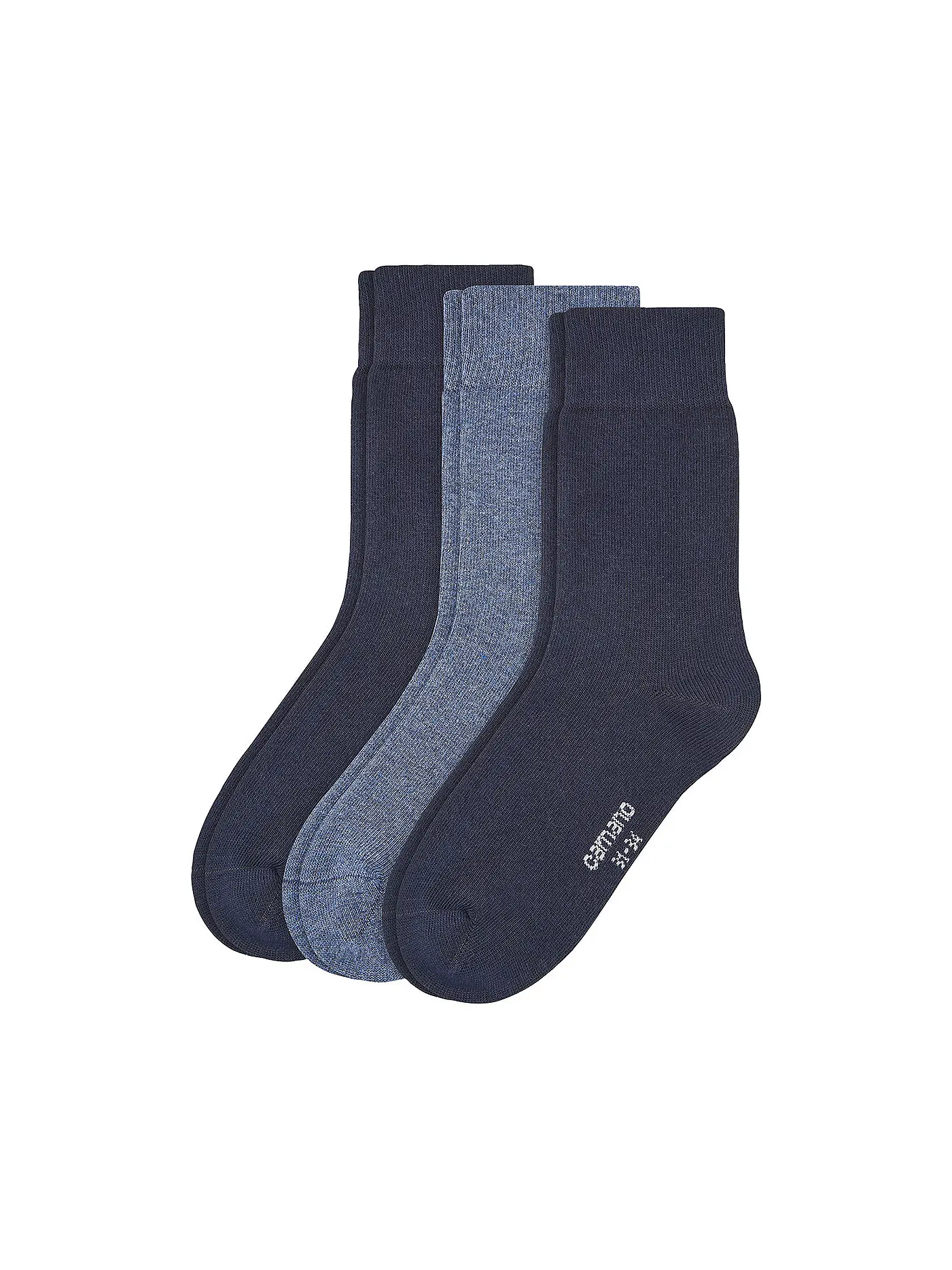 CAMANO | Jungen-Socken 3er Pkg. navy jeans | 